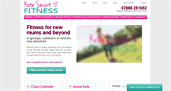 Desktop Screenshot of katesmartfitness.com